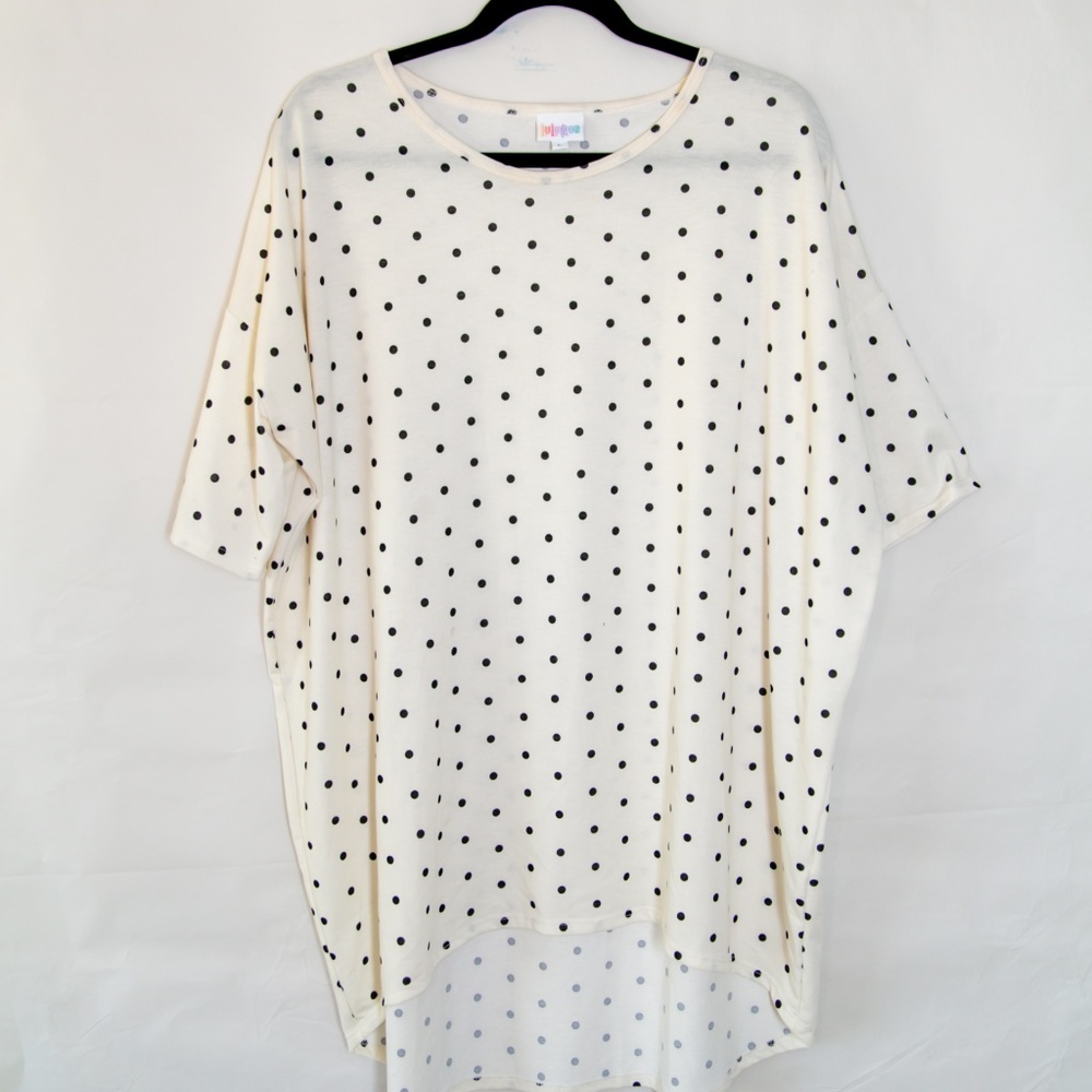 Cream and Black Polka Dot Irma
